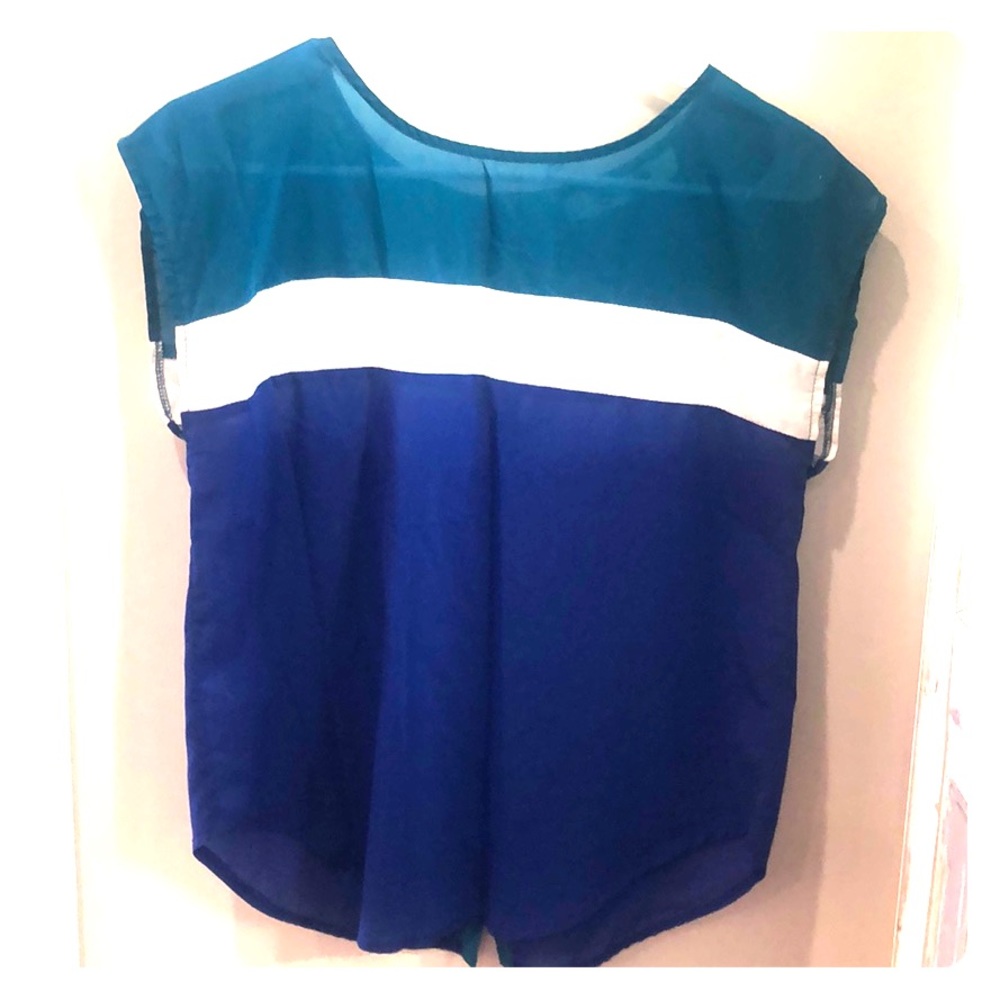 Multi Blue colored top